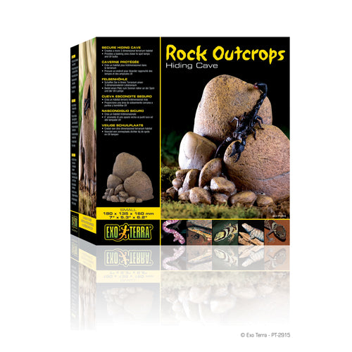 Exo Terra Rock Outcrops Small - Reptile Hide