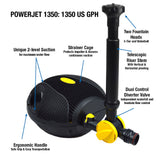 Laguna Pond PowerJet 2000 gph Fountain Pump Kit