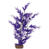 GloFish Aquarium Plant Purple & White