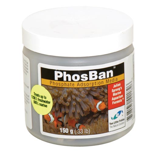 Two Little Fishies PhosBan Phosphate Adsorption Media 150gm 150 g 748172421826