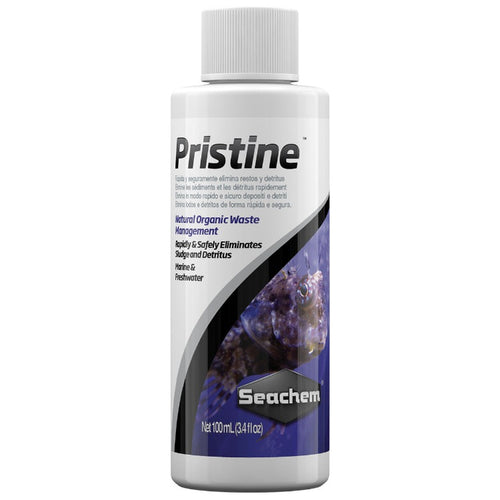 000116124003 1240 Seachem Pristine - Formulated to Eliminate Sludge & Clarify Water 