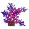 GloFish Aquarium Plant Purple & Pink Small AQ78087 AQ-78087 046798780878 decoration