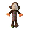 RPJX3 035585421223 kong adorable adorables monkey patches plush dog toy XL extra large bottle