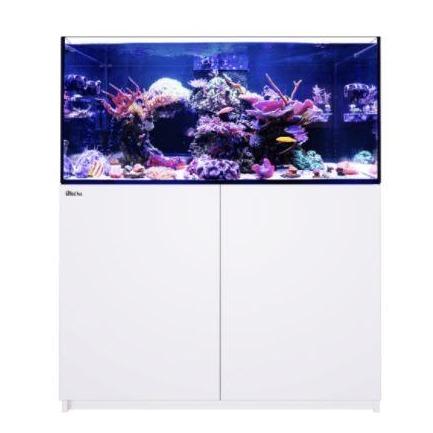 Red SEa Reefer 350 complete system black aquarium rimless fish tank R42132 white
