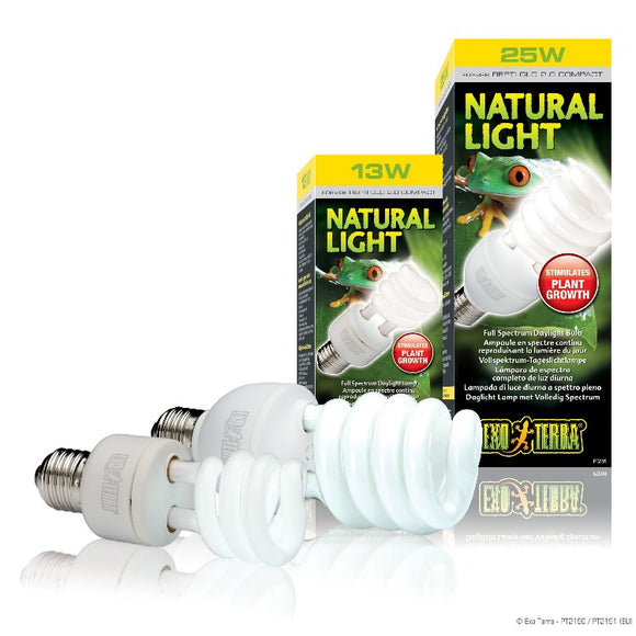 Exo Terra Natural Light Lamps - Full Spectrum Daylight Bulbs