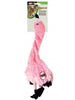 skinneeez dog toy pink flamingo squeaky squeaker SPOT 5545