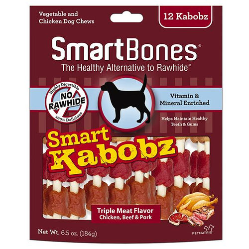 smart bones smart kabobz 12 pack