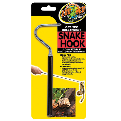 Zoo Med Deluxe Collapsible Snake Hook adjustable ta-25 097612622508