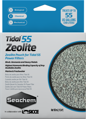 Seachem Tidal 55 Zeolite, Ammonia Remover