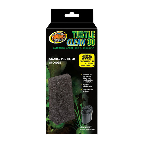 Zoo Med Turtle Clean 30 511 Coarse Pre-Filter Sponge tc-704 097612027044 wedge sponge