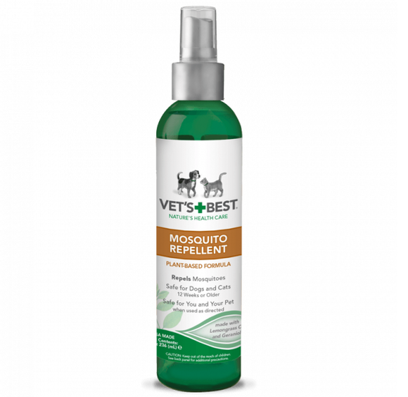 Vet's Best Natural Mosquito Repellent for Dogs and Cats 8 oz