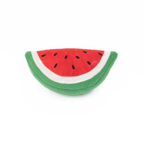 zippy paws nomnomz nom nomz watermelon plush dog toy ZP868 818786018689