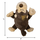 Kong Cozie Funky Monkey Plush Dog Toy
