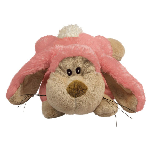 Kong Cozie Floppy Rabbit Plush Dog Toy - Medium ZY27 cozie plush floppy rabbit bunny pink  035585159065