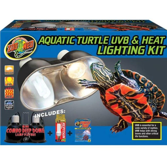 Zoo Med Aquatic Turtle UVB & Heat Lighting Kit LF-32 LF 32 LF32 097612322323