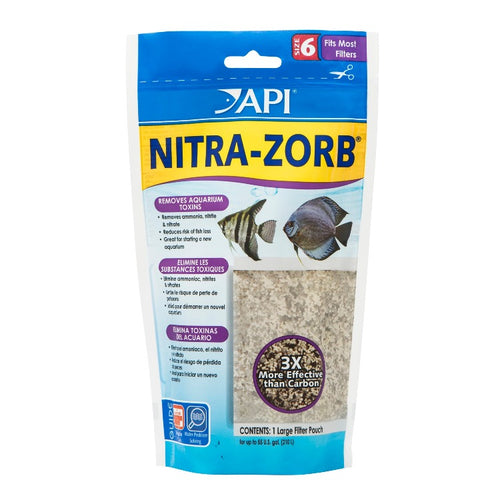 API Nitrazorb nitra zorb nitrate ammonia nitrite absorbing resin carbon  317163011102 size 6 110A
