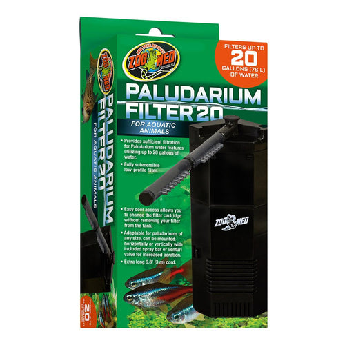 Zoo Med Paludarium Filter for Aquatic Animals - up to 20 gallons
