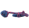 Mammoth Flossy Chews Color 3 Knot Rope Tug - Multi Color