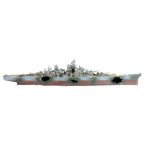 Ornament Sunken Warship