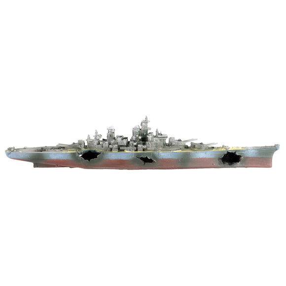 Ornament Sunken Warship