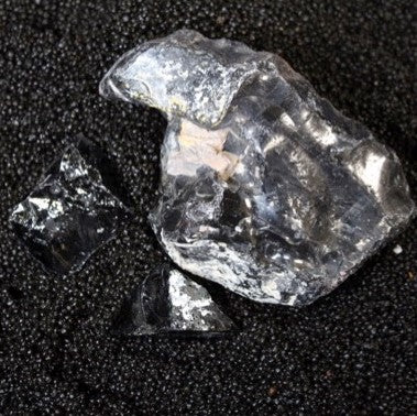 Bulk Rock Black Obsidian per Ounce