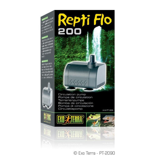 Exo Terra Repti Flo 200 Terrarium Pump pt2090 015561220903 boxed box package
