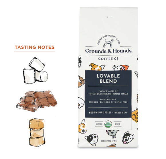 Grounds & Hounds Coffee Co - Lovable Blend