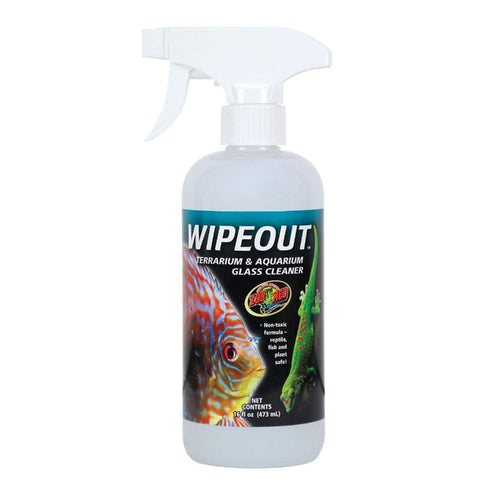 Zoo Med WipeOut Glass Cleaner 16 oz wipe out gc-16 097612811162