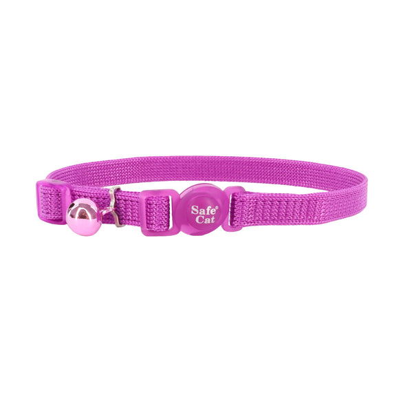 coastal pet safe cat adjustable breakaway collar with bell orchid 07001ORD12 076484070174