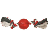 SPOT Play Strong Tugs Mini Ball 2.25" with Rope