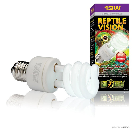 015561223454 PT2345 Exo Terra Reptile Vision Spectrum Lamps Tropical Bulbs