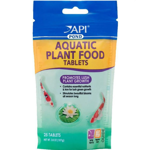 API Pond Aquatic Plant Food Tablets  317163201855 185A 25 tablets