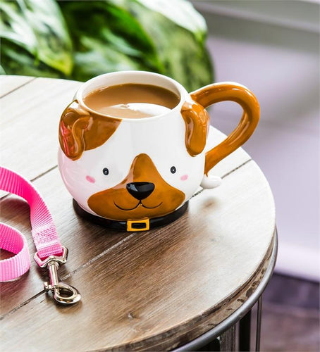 Mug: Dog Figurine