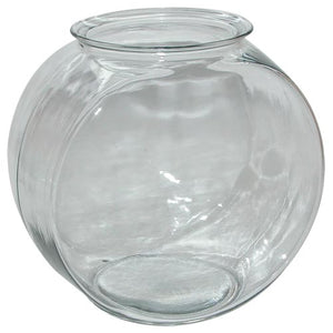 anchor hocking 076440000115 2 gallon drum bowl goldfish betta glass