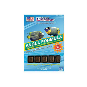 098731700351 Ocean Nutrition angel formula frozen fish food 100 g 3.5 oz 35 cubes made in the usa