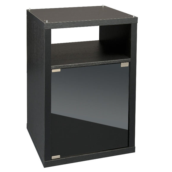 015561227063 pt2706 pt-2706 Exo Terra Terrarium Cabinet Stand - Small glass front door black