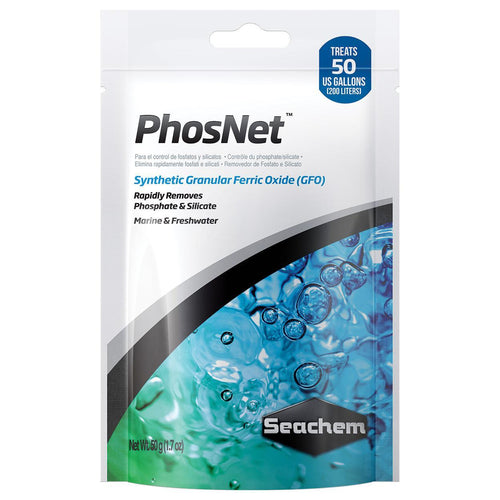 Seachem PhosNet Synthetic GFO - Silicate and Phosphate (PO4) Remover