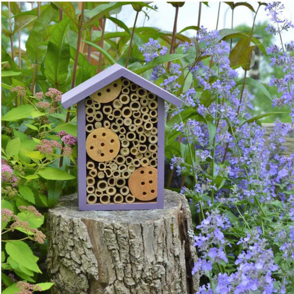 Better Gardens Pollinator Bee House - Violet