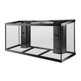 Aqueon 150 Gallon Reef-Ready Aquarium 72x18x29 - Black Silicone