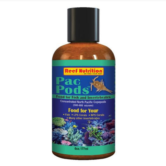 851967001209 reef nutrition pac pods copepods small 6 ounces oz