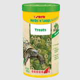 Sera Tortoise Herbs N Loops Nature Food & Treat 4.2 oz herbs'n'loops  4001942019057 01905