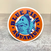 Grumpy Fish Logo Sticker