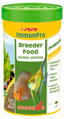 Sera ImmunoPro Breeder Food for Fish Larger than 1.6 inches  3.9 oz