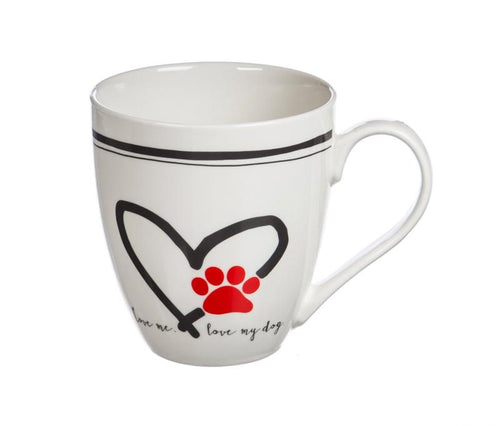 Mug: Love me. Love my dog.