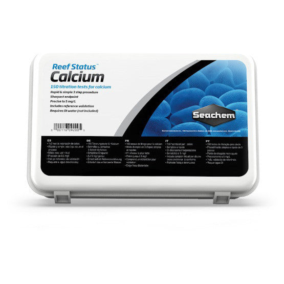 Seachem Reef Status Calcium Test Kit 000116092005 Ca 920