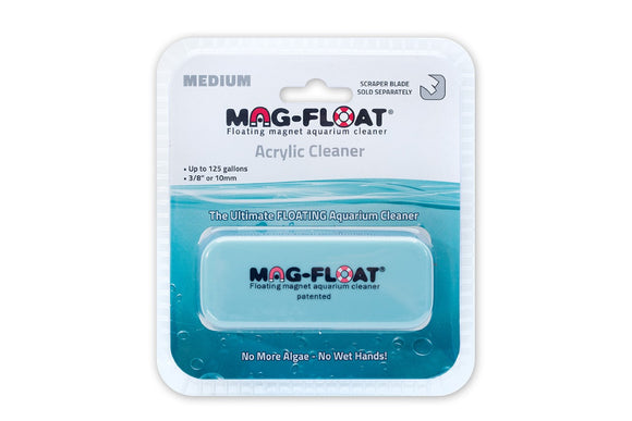 Mag-Float Floating Magnet Acrylic Aquarium Cleaner - Medium