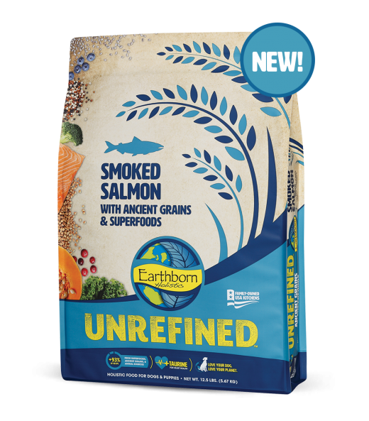 Earthborn Holistic Unrefined Smoked Salmon & Ancient Grains Dry Dog Food